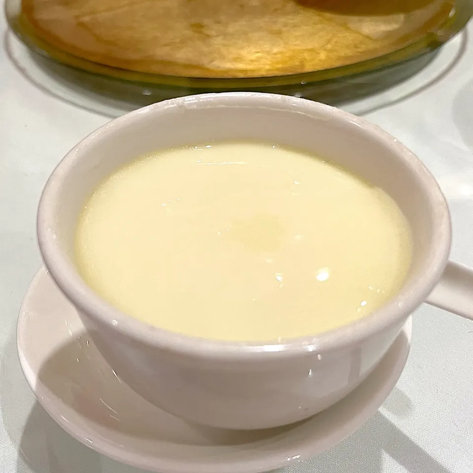 Double boiled milk with ginger juice|skyblueさん