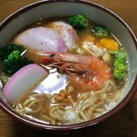 マルちゃん正麺🍜、味噌味❗️✌︎('ω')✌︎✨