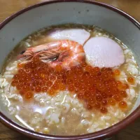 ラー🍜汁メシのいくら丼❗️( ^ω^ )✨