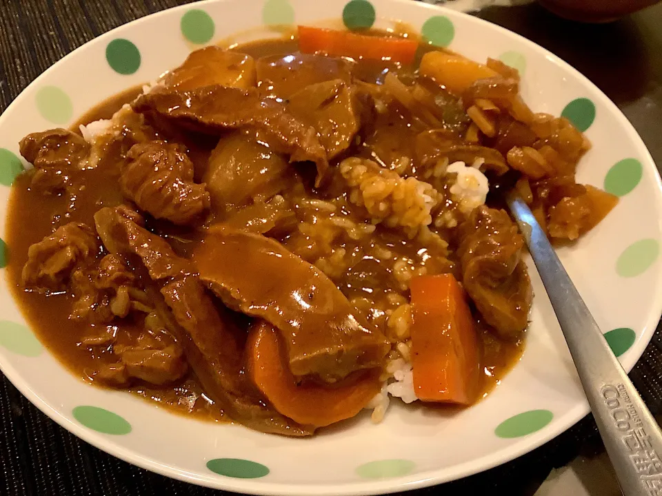 お節も良いけどカレー🍛もね😋|アライさんさん