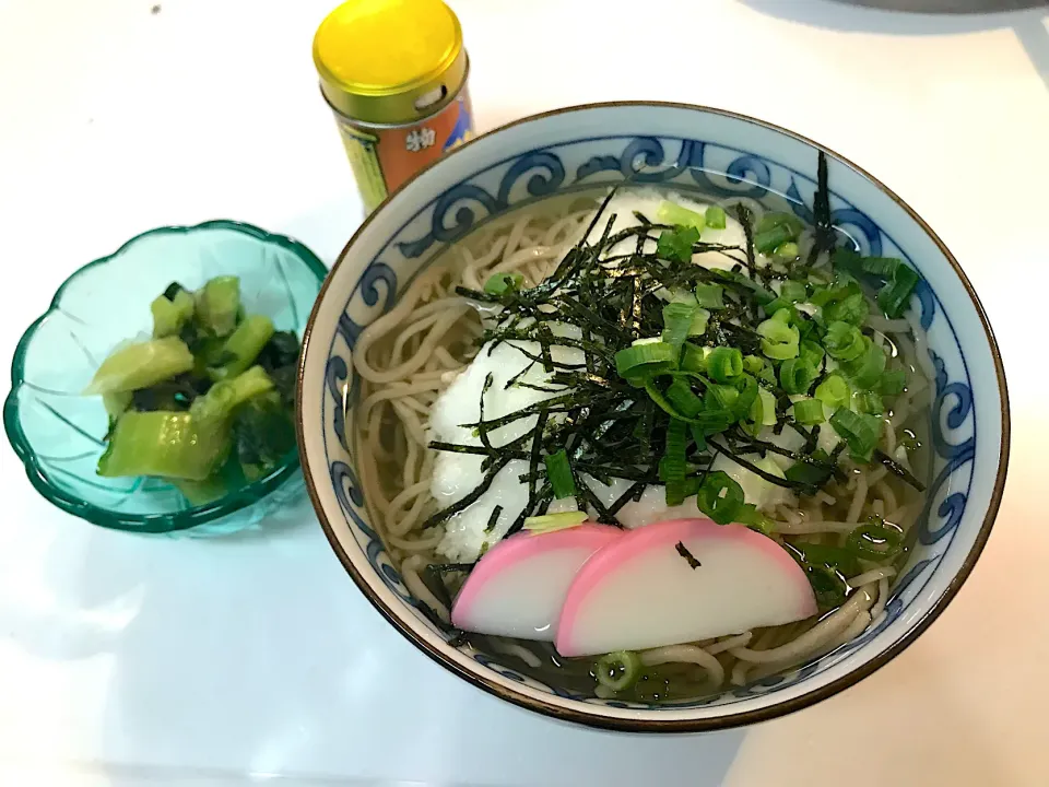 手打ち蕎麦でとろろ蕎麦(о´∀`о)|kibutoriさん