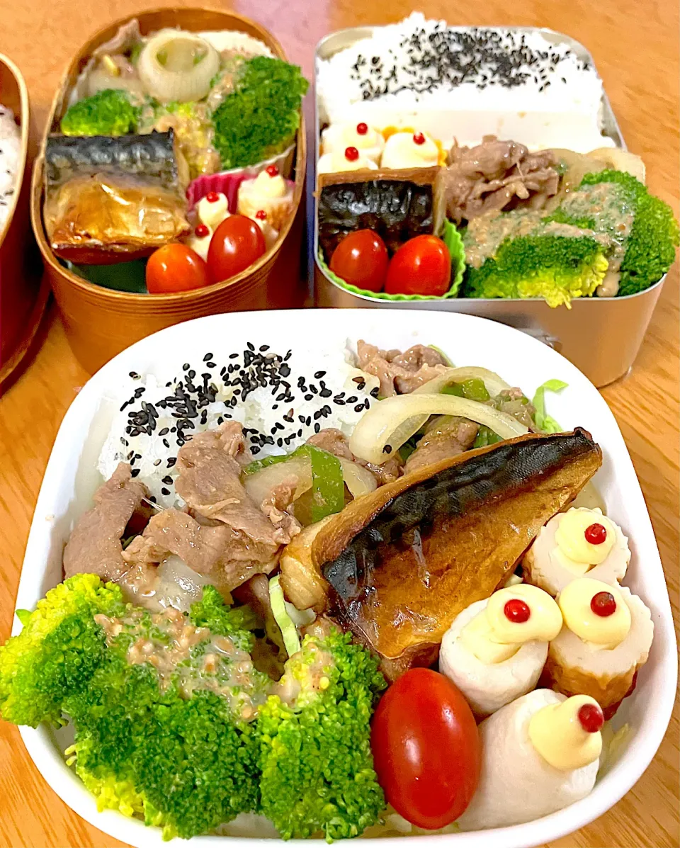 家族お弁当🍱´ ³`°) ♬︎*.:❤️|ふみぃさん