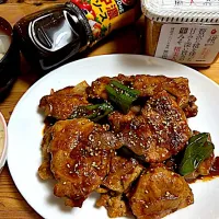 Snapdishの料理写真:レンコンの豚肉巻き　万能ソース味|horipiさん