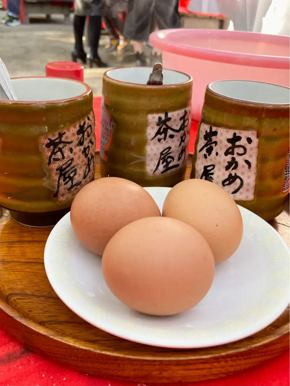 西宮えびす⛩ 甘酒とゆで玉子|Kojiさん