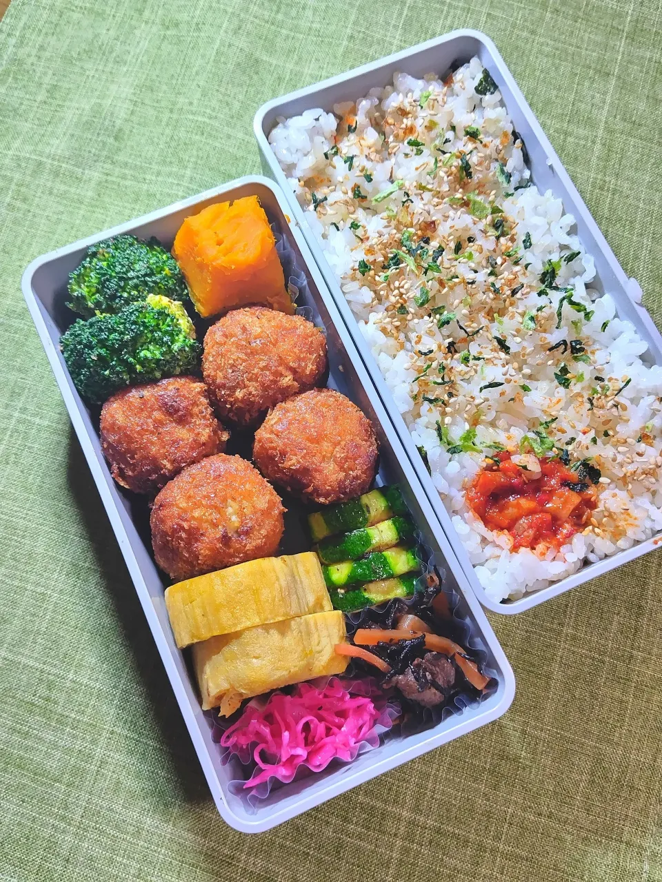 Snapdishの料理写真:今日のお弁当|めしだママさん