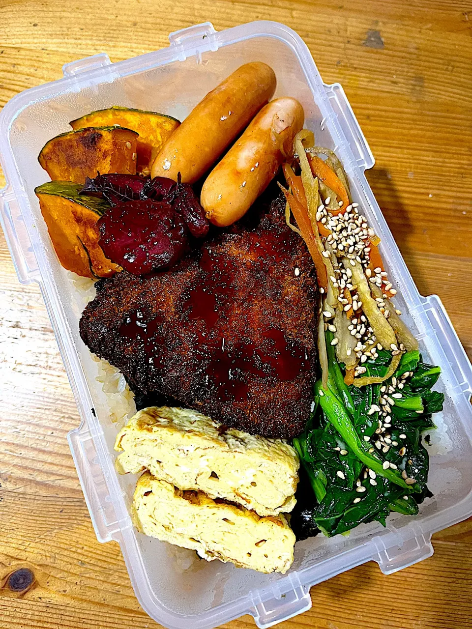 男子高校生弁当|ぽててとさん