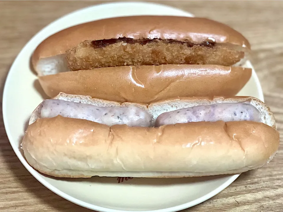 ☆チーズささみチキンカツパン ☆ポークソーセージパン|まぁたんさん