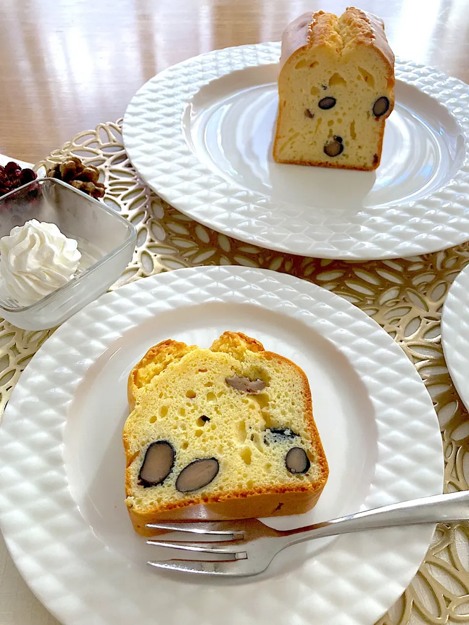 黒豆入りパウンドケーキ🫘|花🍀さん