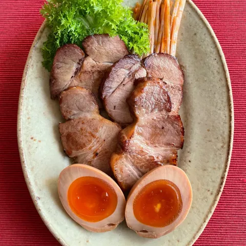 「タテギ」を使ってみたSnapdishの料理・レシピ写真:おつまみチャーシュー #PR