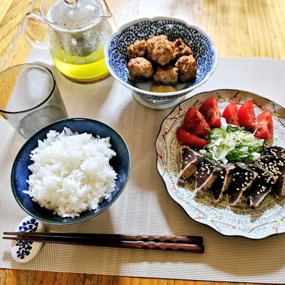 Snapdishの料理写真:肉団子唐揚げ|みきやんさん