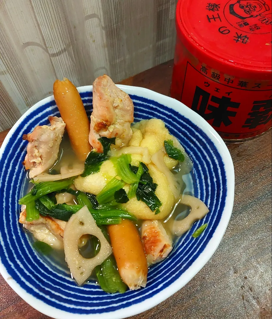 Snapdishの料理写真:あるもので煮物😋夕食👍|🐧ペンギン2さん