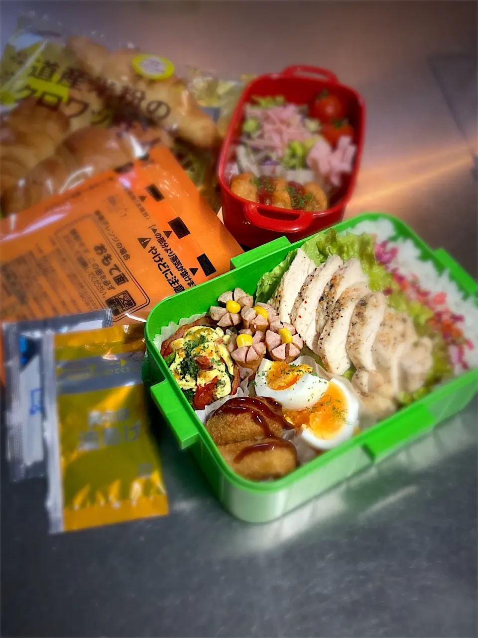 R6.1/8𝙼𝚘𝚗.   🍱今日のお弁当🍱|hamakoさん