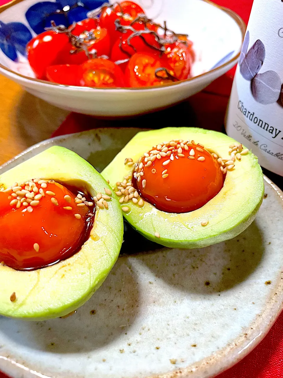 まりおさんの料理 冷凍卵黄の醤油漬け|おかちさん