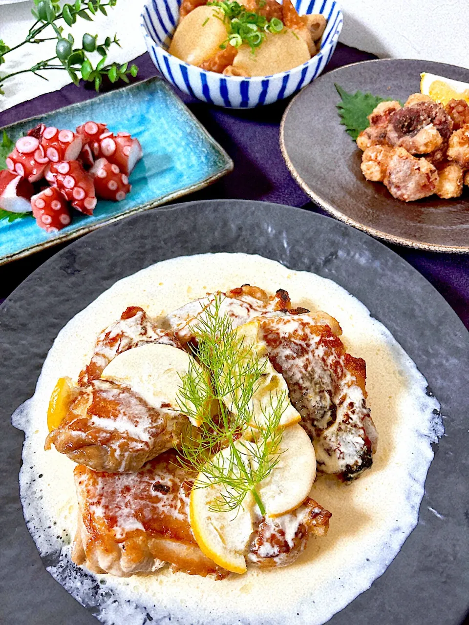 オーロラさんの料理 オーロラさんの料理 レモンクリームのチキンソテー|オーロラさん