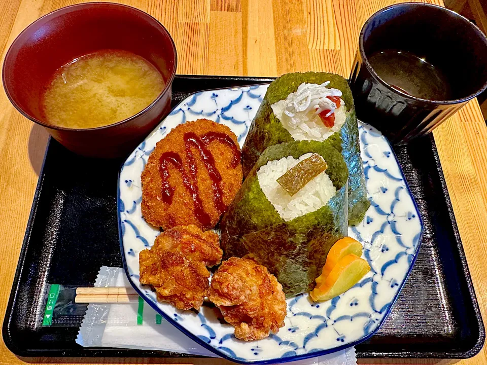 おにぎり🍙定食|にゃあ（芸名）さん