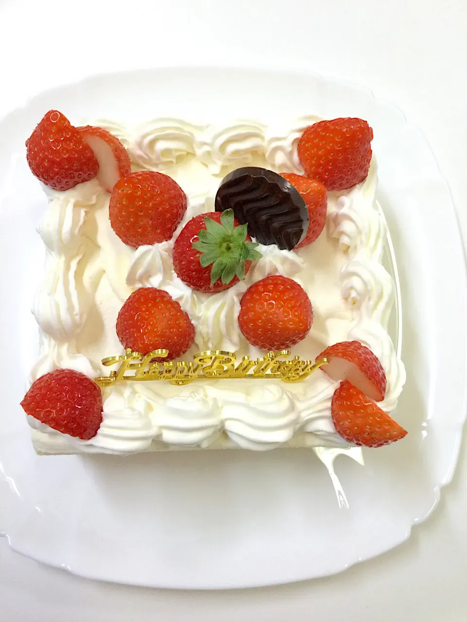 Snapdishの料理写真:My Birthday’s cake🎂|machiさん