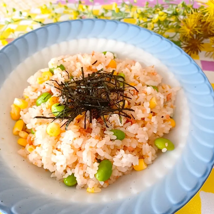 ringonamaさんの料理。
粒みそで混ぜご飯🌻|小豆🌼さん