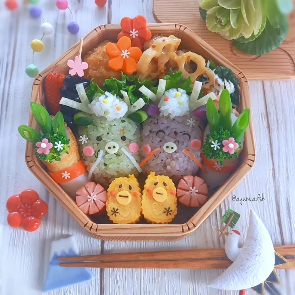 2024お弁当はじめ
🐲辰年♡辰おにぎり弁当|ayano.adshさん