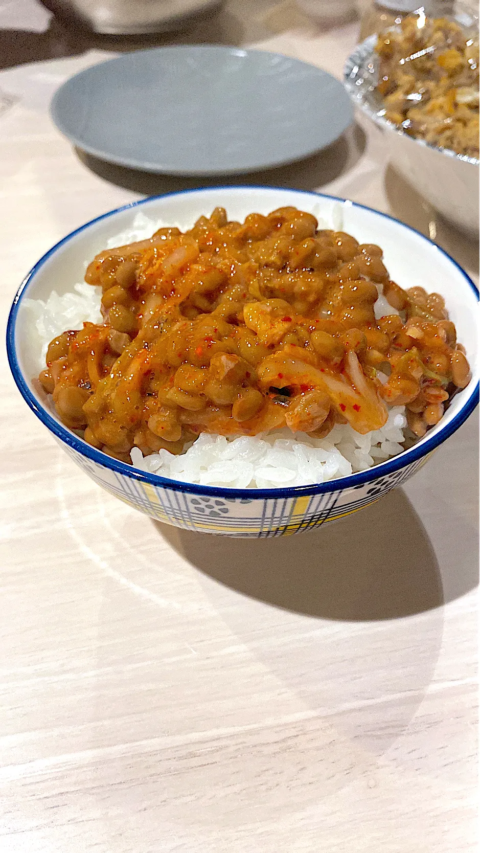 キムチ納豆ご飯愛してます|ぽっそぽそさん