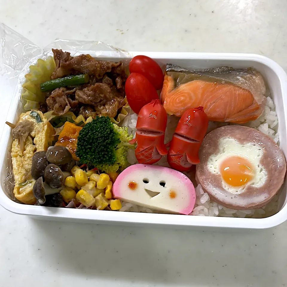 Snapdishの料理写真:2024年1月10日　オレ弁当♪|クッキングおやぢさん