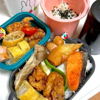 Snapdishの料理写真:1月10日　学校が始まりました|みきさん