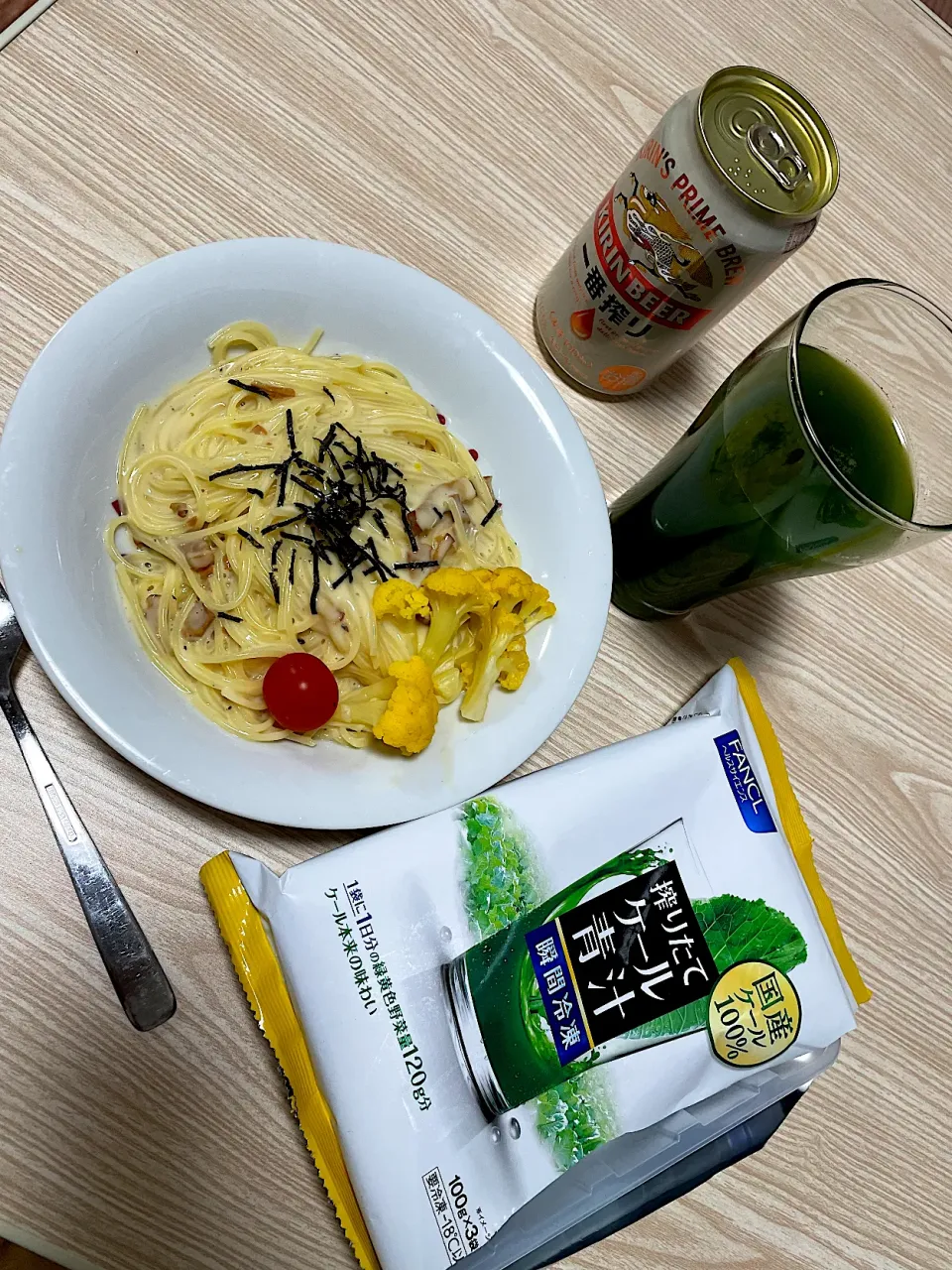 ランチでカルボナーラパスタ|atsukoさん