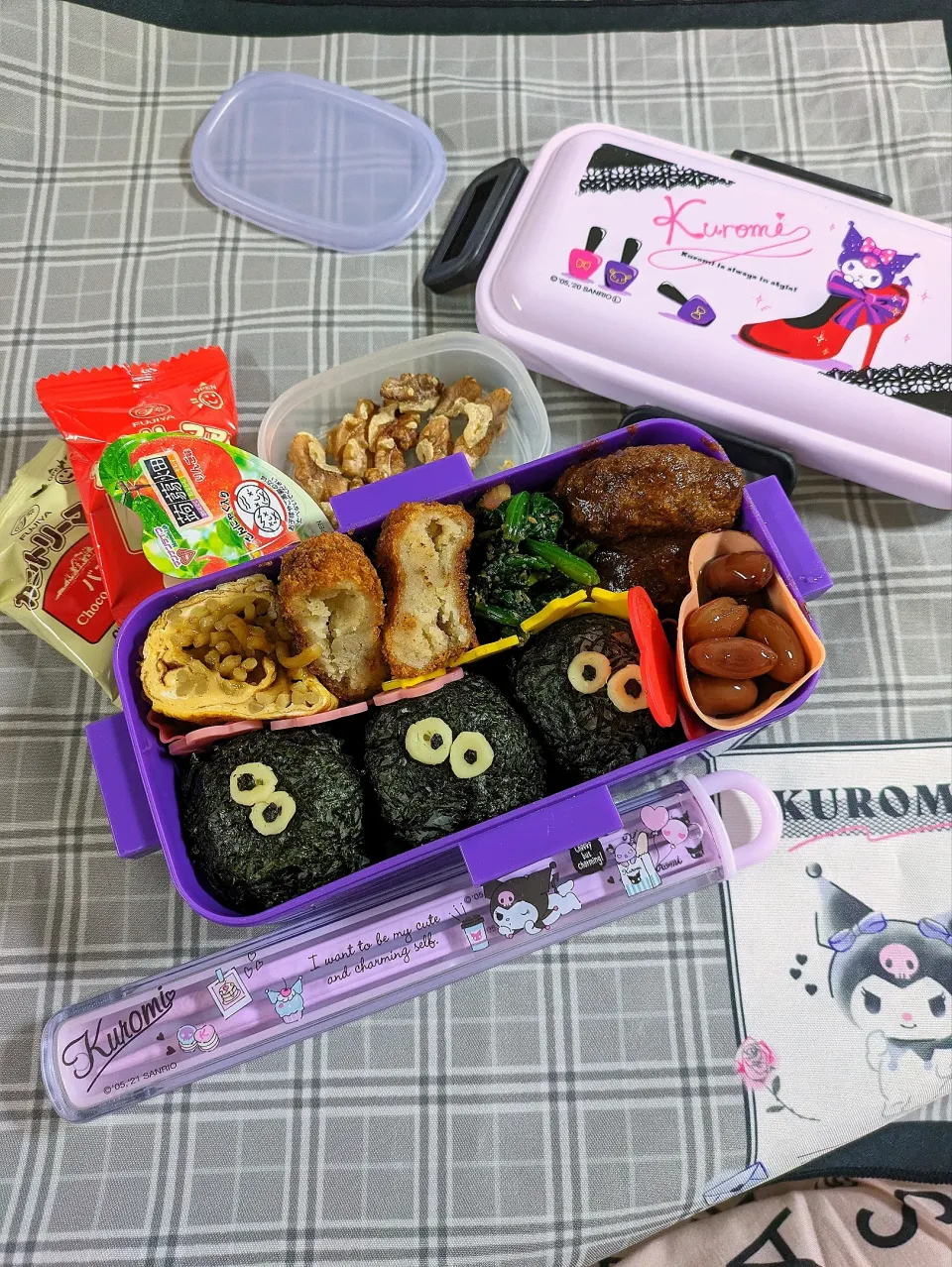 Snapdishの料理写真:大好きなものお弁当|Dorothy memorable dishesさん