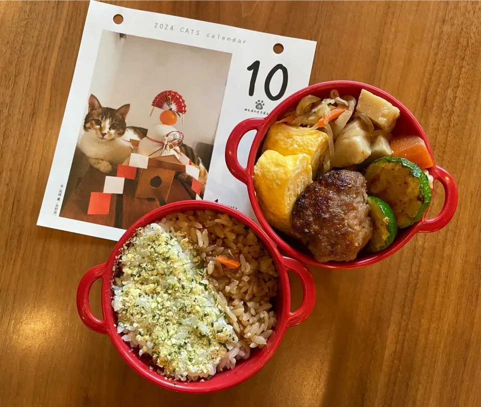 Snapdishの料理写真:20240110🍱今日の旦那さん弁当🍱|akiyo22さん