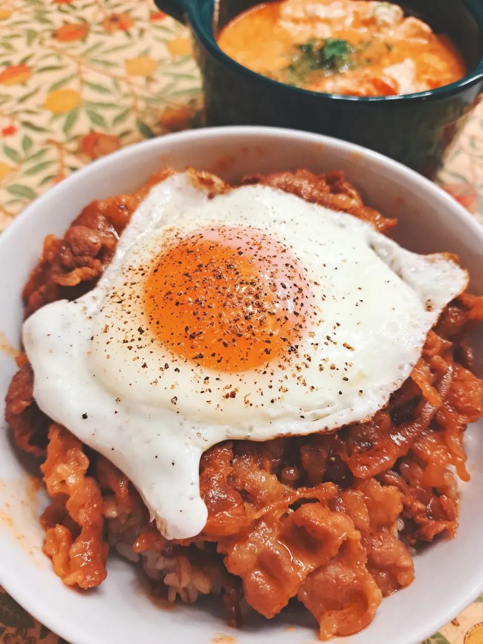 Snapdishの料理写真:【牛カルビ丼✨】|梨々香さん