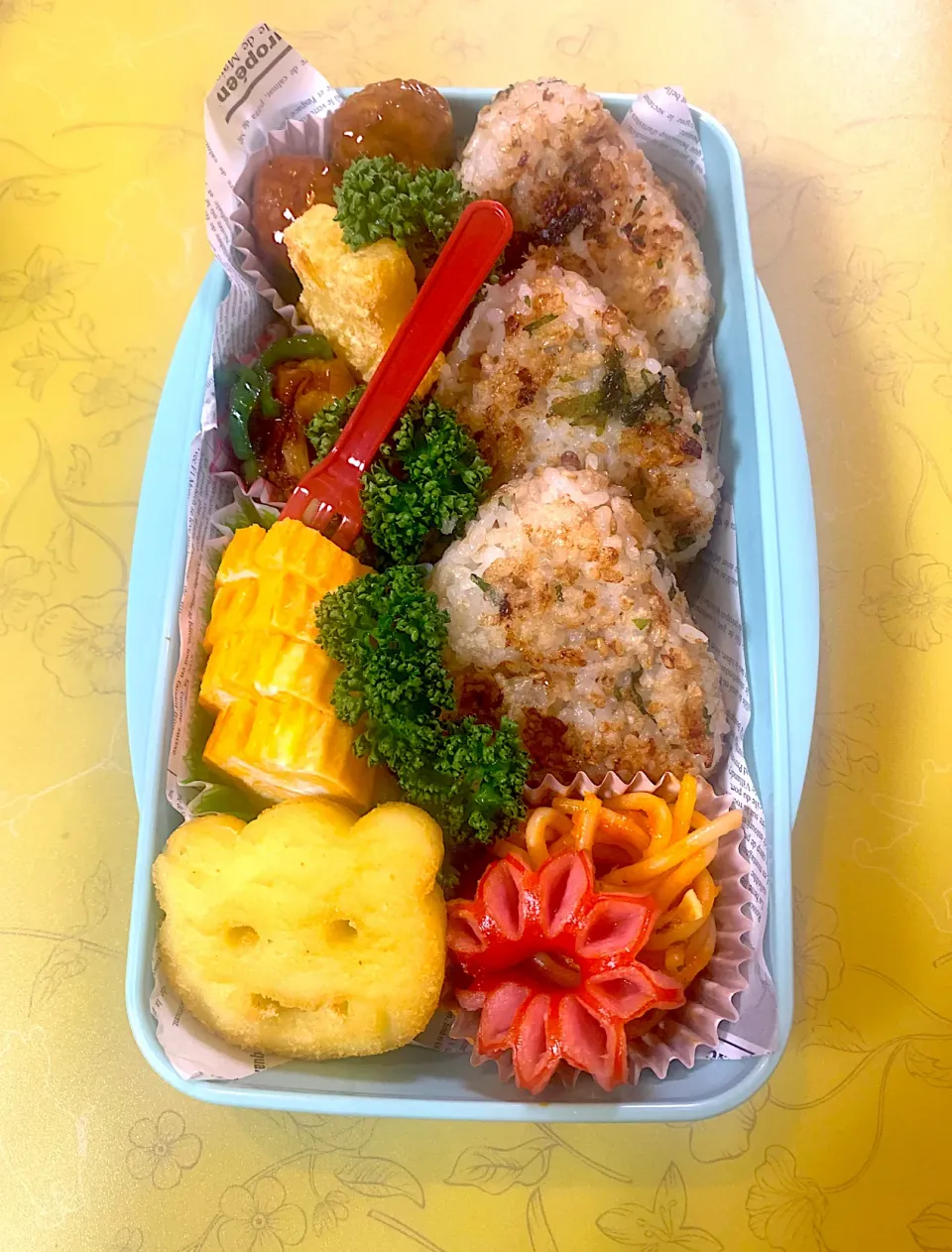 Snapdishの料理写真:高校生弁当1/11☺️|honamiさん