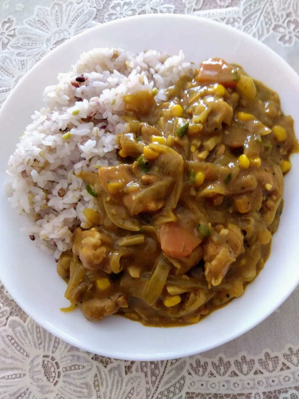 子供に朝昼ご飯、そして夜も。
カレー🍛|m.rafuさん