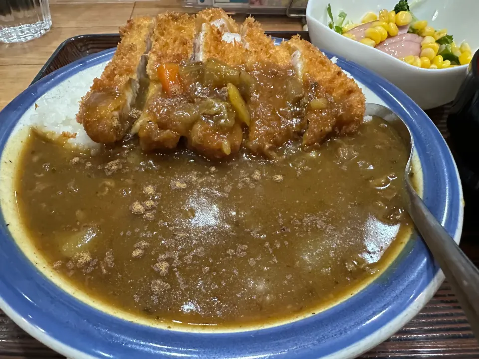 カツカレーライス定食🍛|buhizouさん