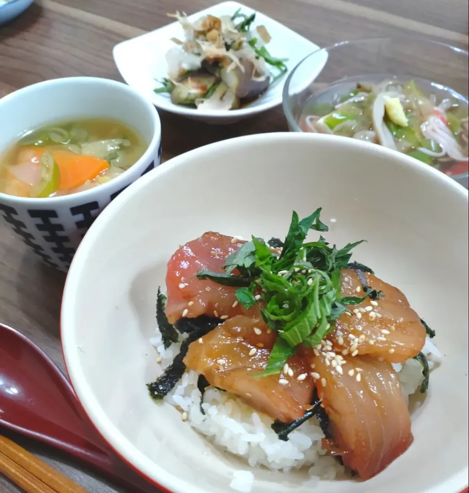 びんトロの漬け丼|ゆりちさん