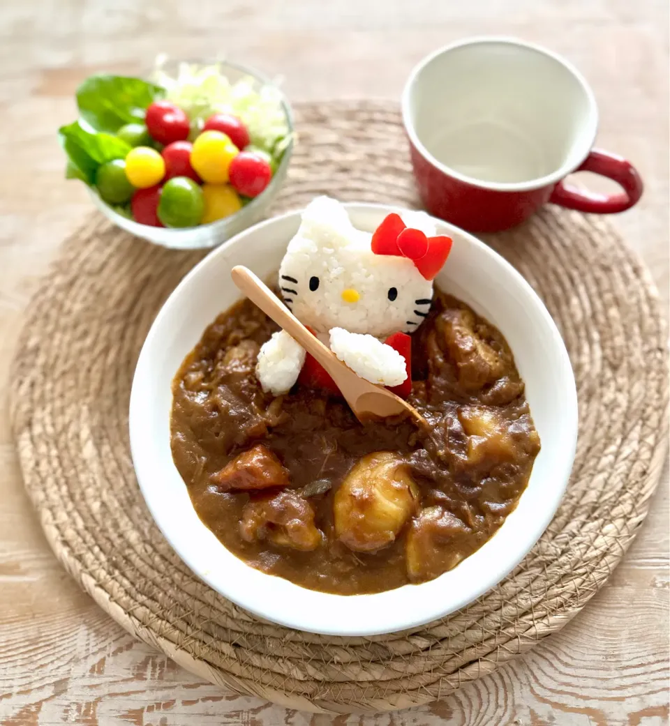 キティちゃんカレー|ちえさん