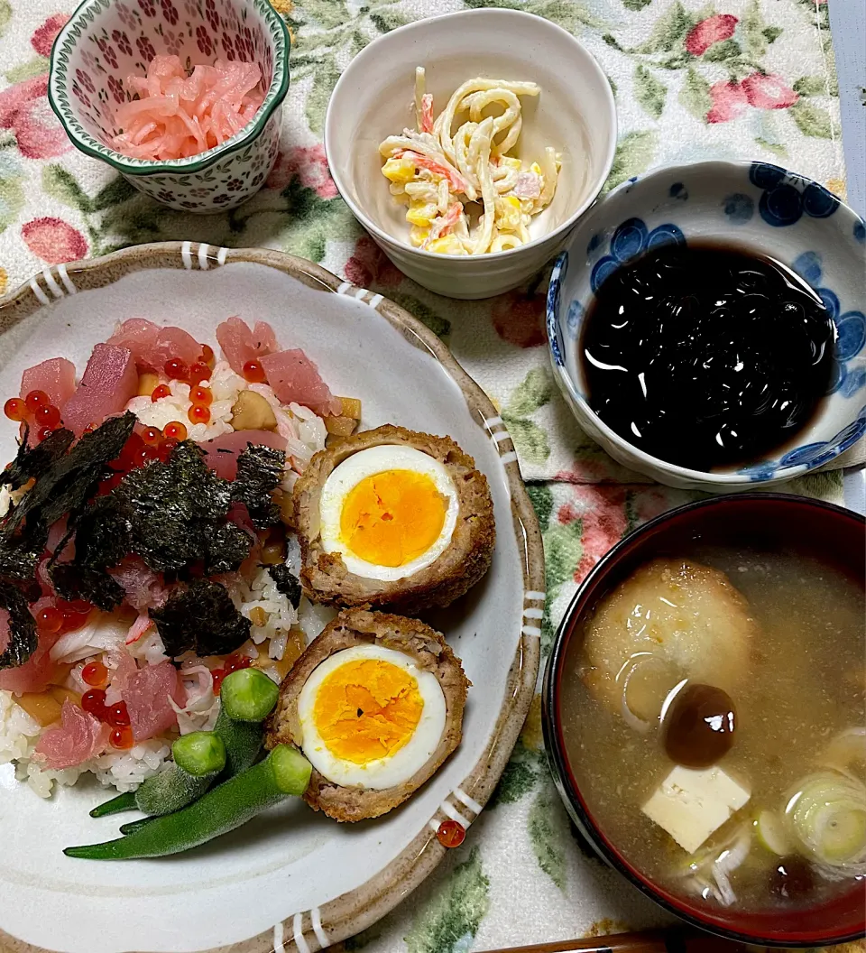 Snapdishの料理写真:お正月の残飯整理|つるひめさん