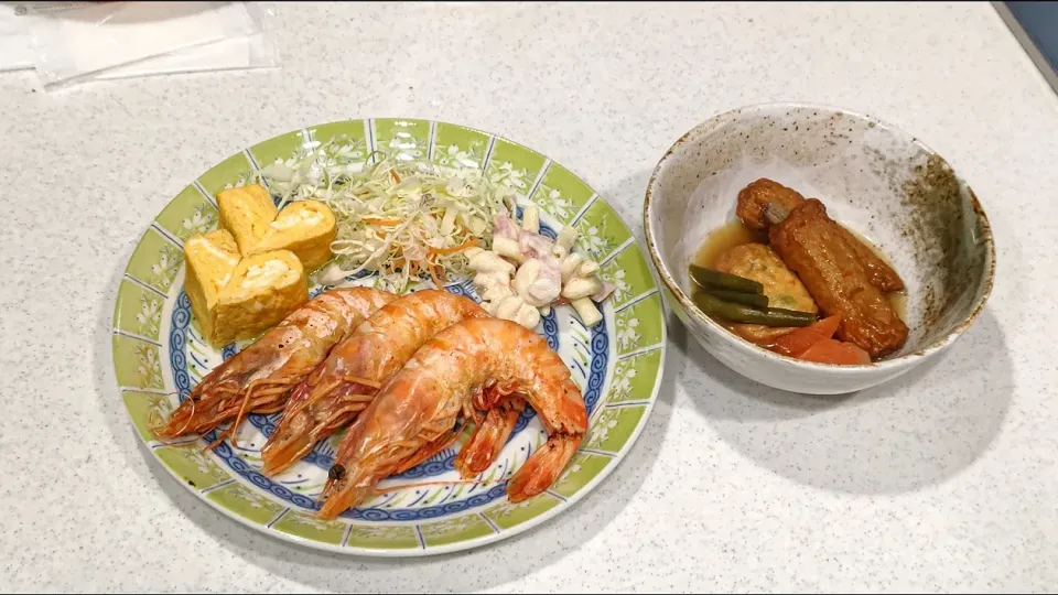 ちょっと贅沢に海老🦐|シンニャンさん