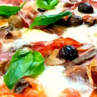 Snapdishの料理写真:pizza capriciosa|Giovannina Napolitanoさん