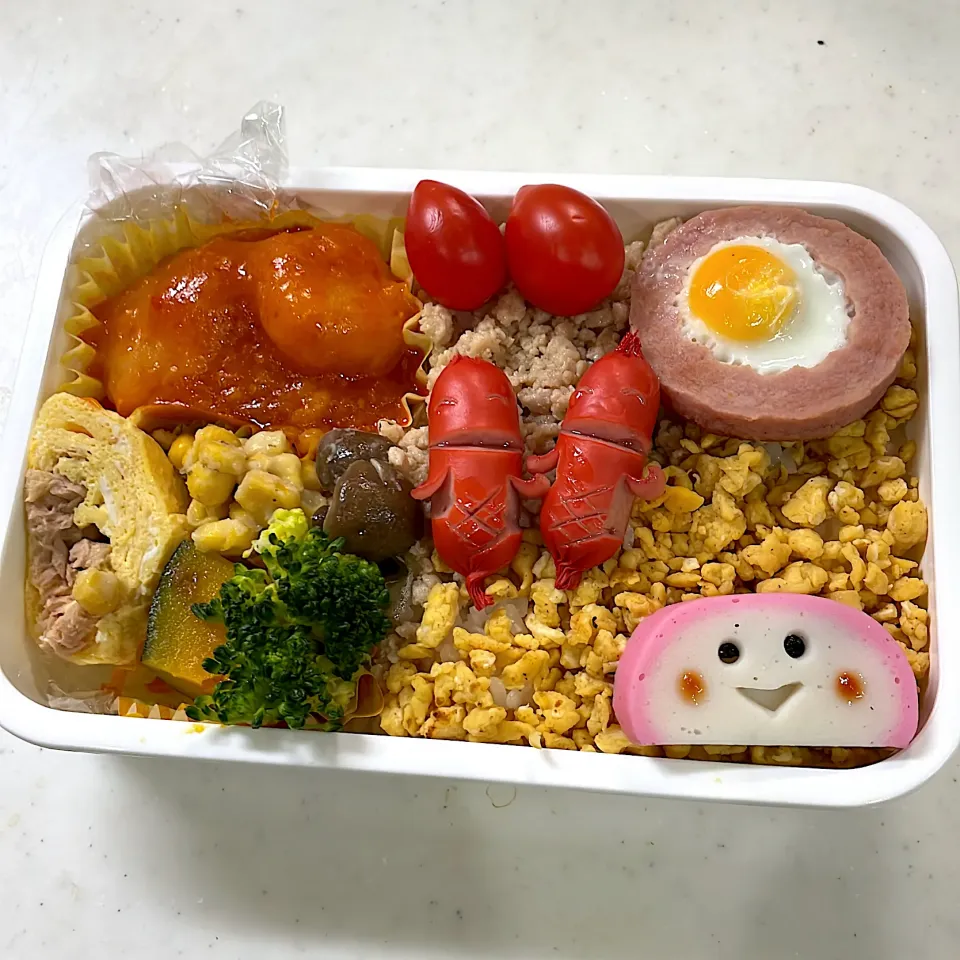 Snapdishの料理写真:2024年1月12日　オレ弁当♪|クッキングおやぢさん