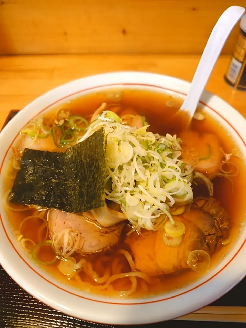 Snapdishの料理写真:屋台ラーメンのチャーシュー麺|アンデスですさん