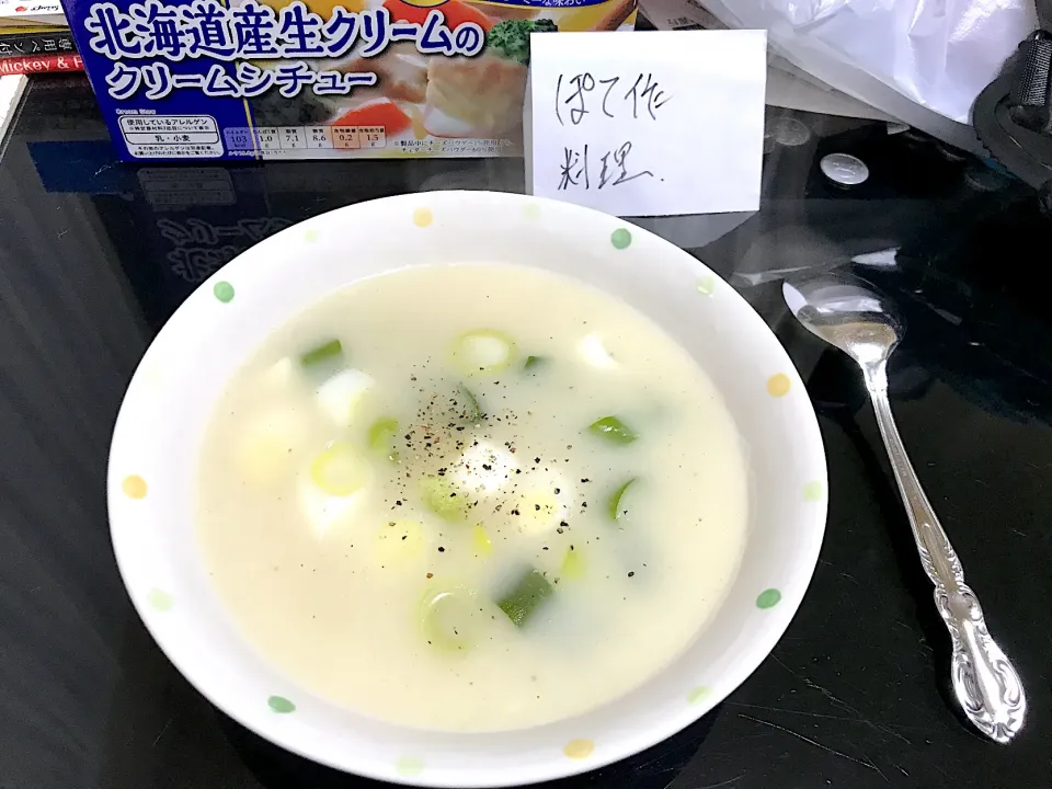 ネギシチュー|ぽてさん