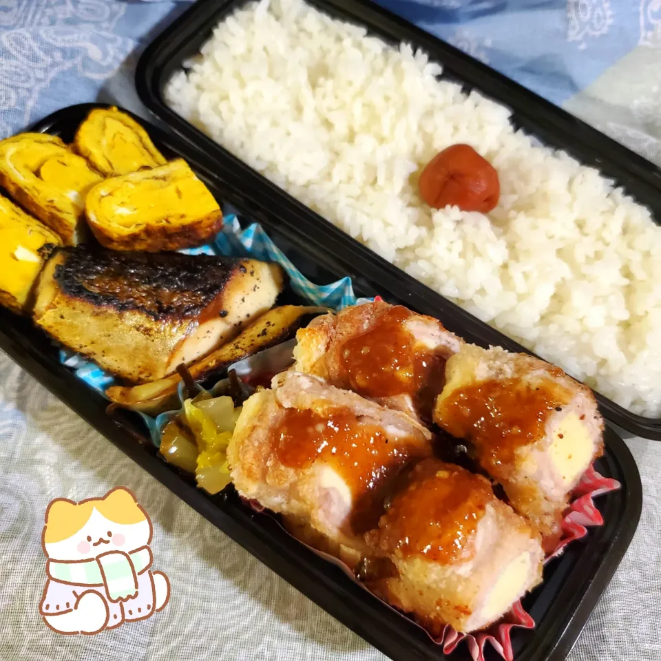 今日のお弁当(焼き鯖&肉巻き高野豆腐)
2024/01/12|SHI0RIさん