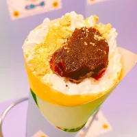 Snapdishの料理写真:あんこきなこ生クリーム|TAKUMI くれーぷさん