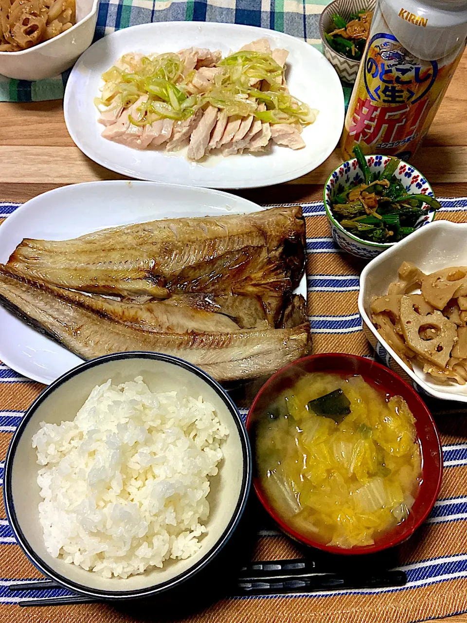 お夕飯。焼き魚ホッケ。|renharuruさん