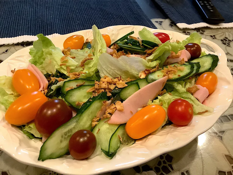 土曜日の朝ラダ🥗😋|アライさんさん