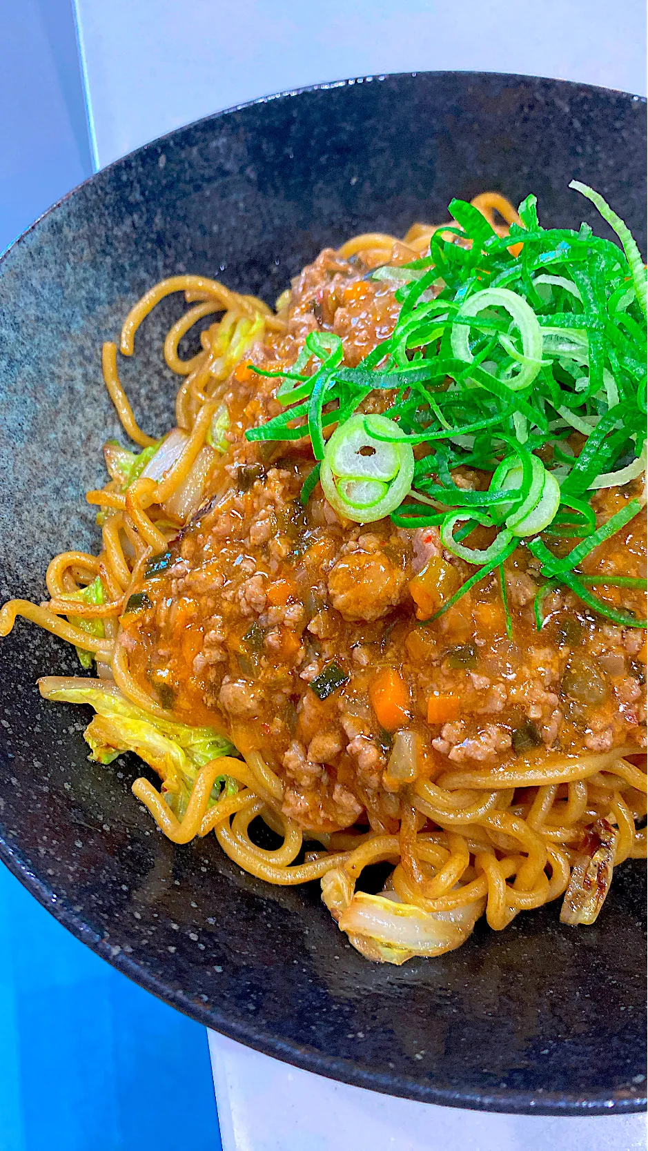 台湾ミンチあんかけ焼きそば😋|ひとさんさん