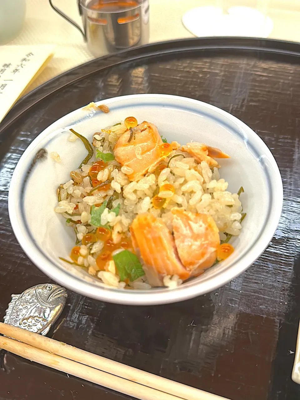 Snapdishの料理写真:鮭といくらの親子御飯|chariotさん