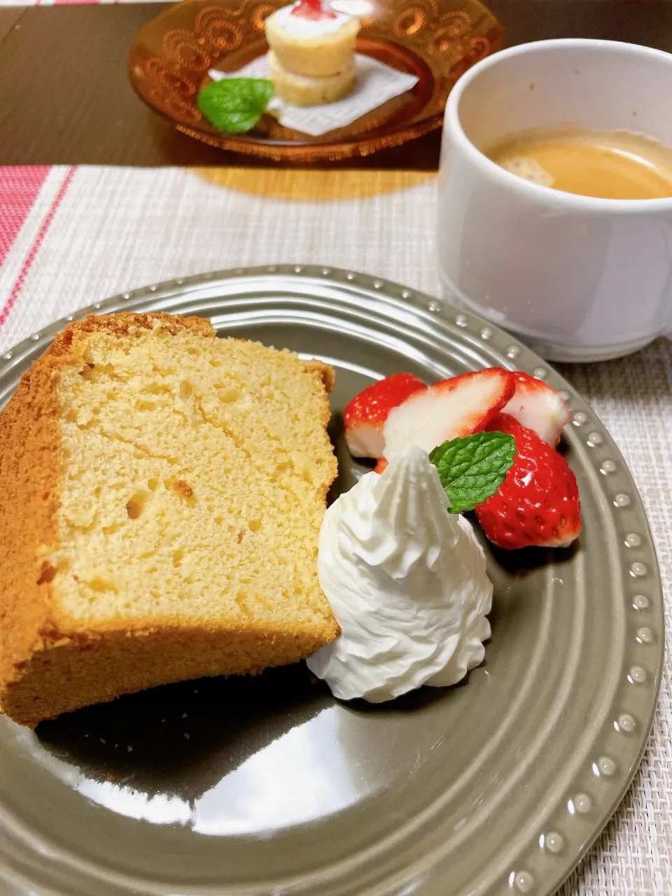 Snapdishの料理写真:米粉シフォンケーキ|Atsukoさん