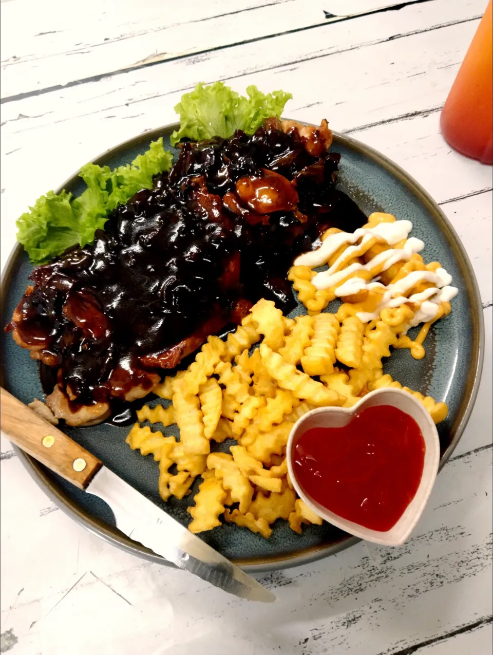 blackpepper chicken chop|Maggiemhさん