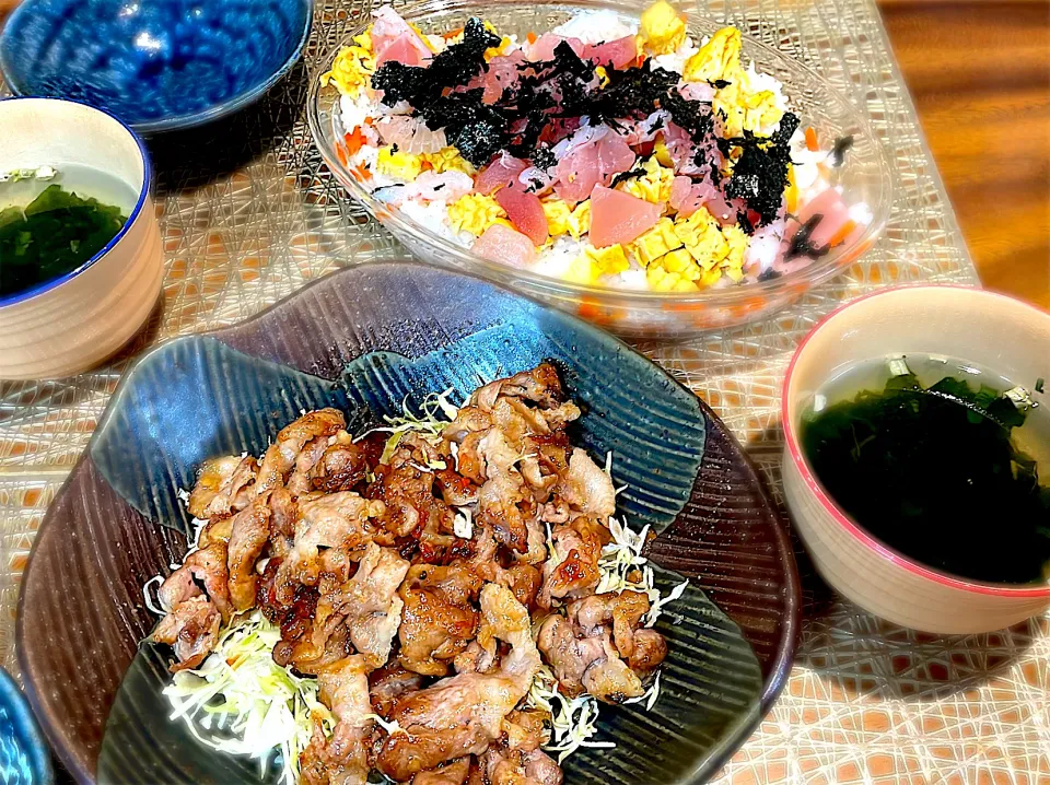 遅い時間の夕食❁︎アルモンデご飯❁︎🍚🥢🌙|🌼はなちゃん🌼さん