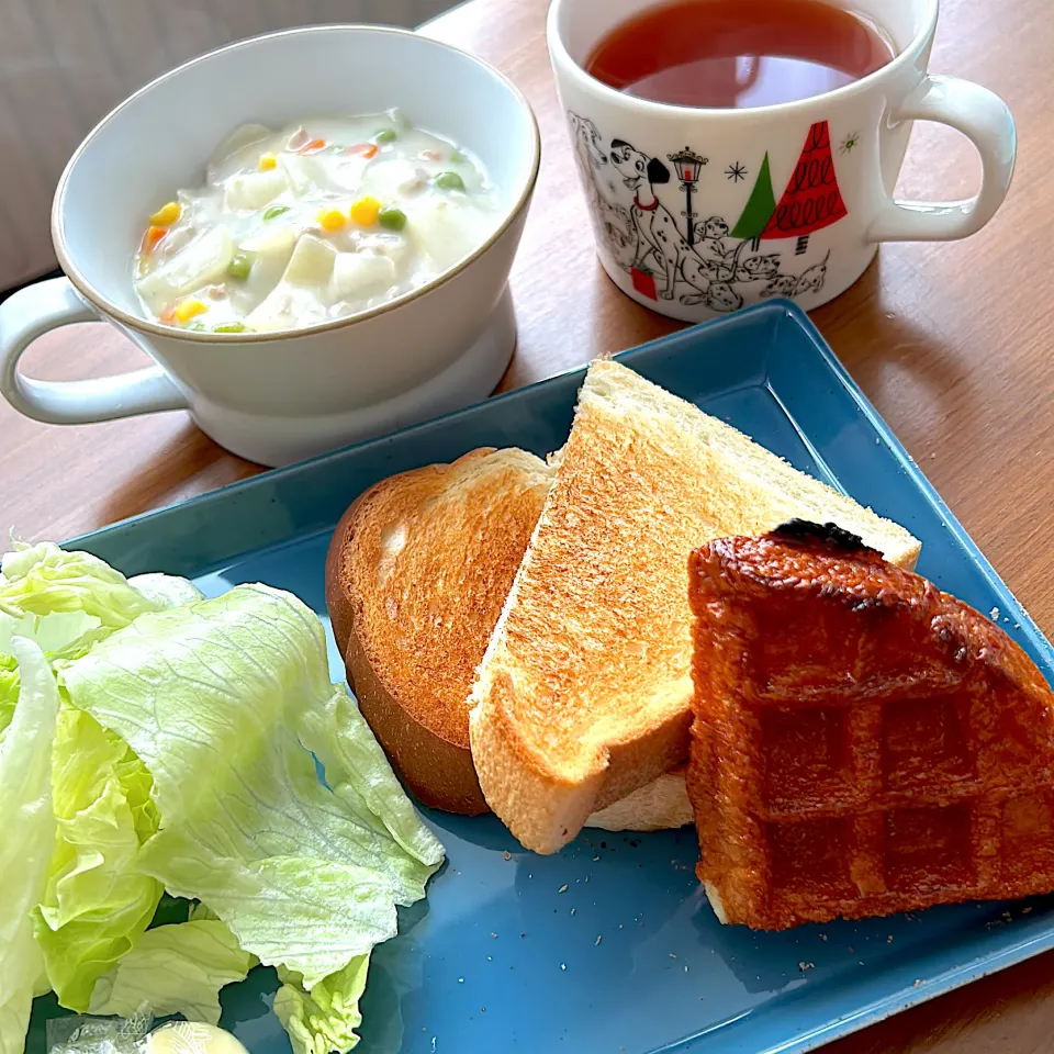 本日の朝食|こまめさん